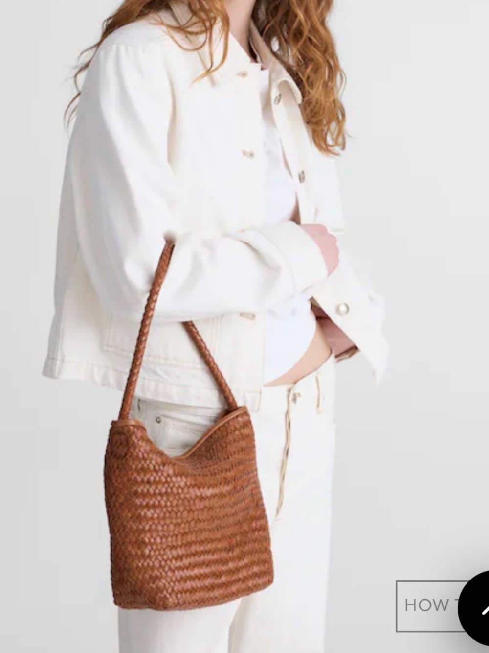 Madewell Signature Woven Leather Shoulder Bag - Picture 7 of 8